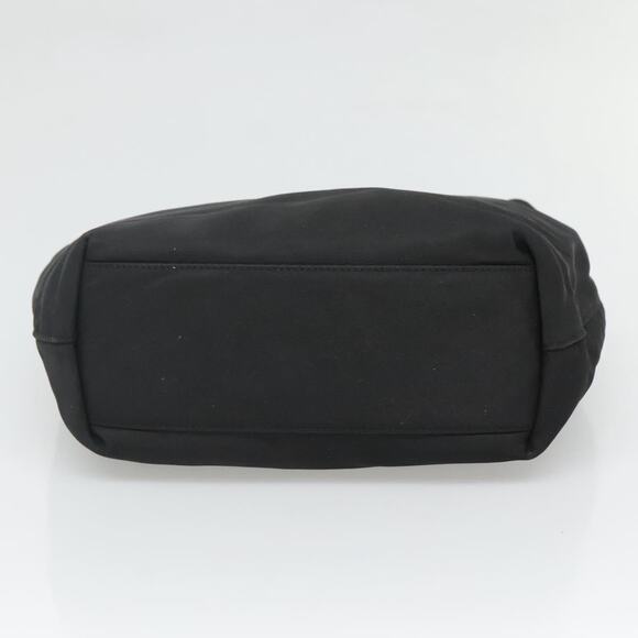 DIOR Maris Pearl Hand Bag Nylon Black Silver - Picture 9 of 12